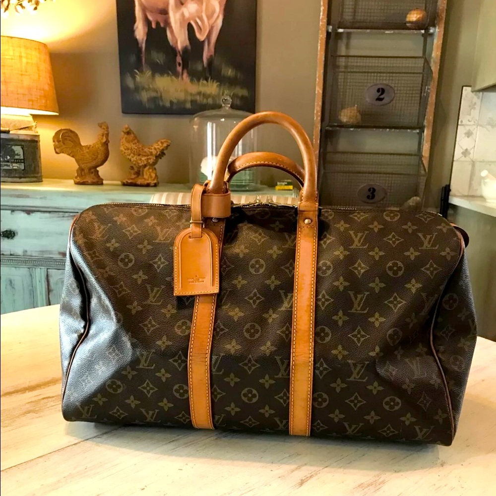 Authentic Louis Vuitton Keepall 45 Travel Bag